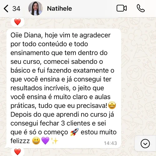Depoimento Natiele